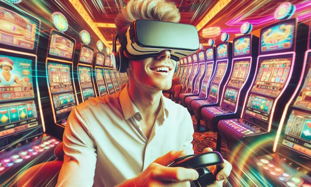 virtual reality into online lottery experiences